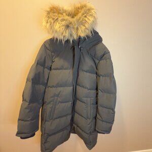 Womens Aritizia TNA The Powder Room Parka (Black)